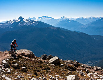 mountain biking